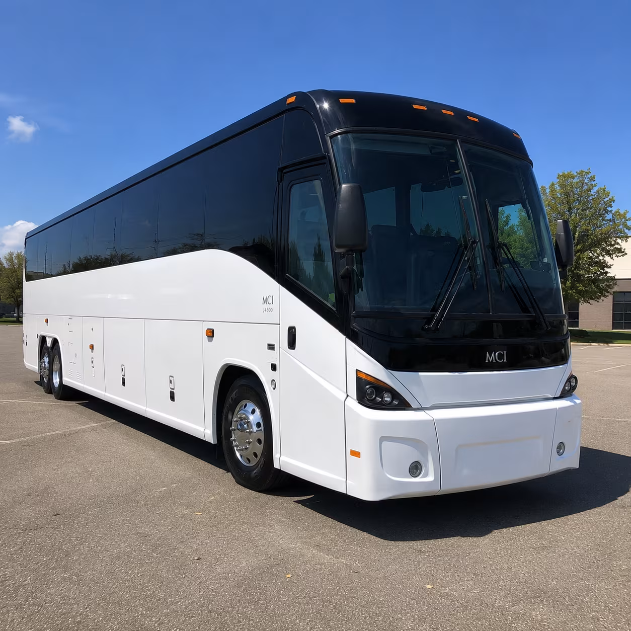 milpitas 45 passenger charter bus