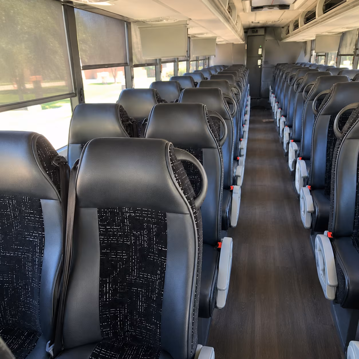 milpitas charter bus inside