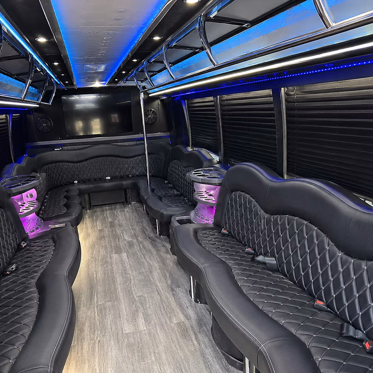 milpitas party bus inside
