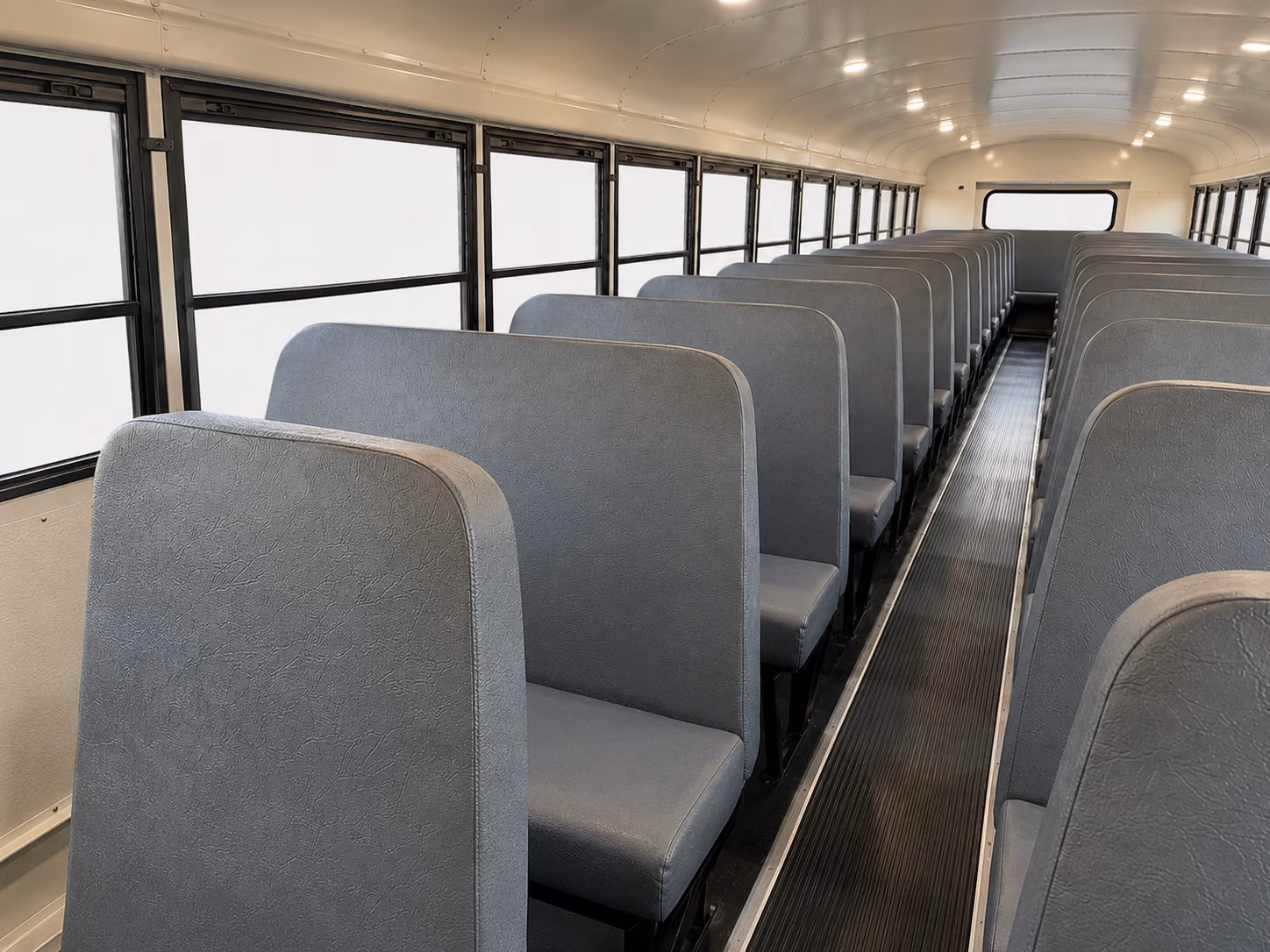 milpitas school bus inside