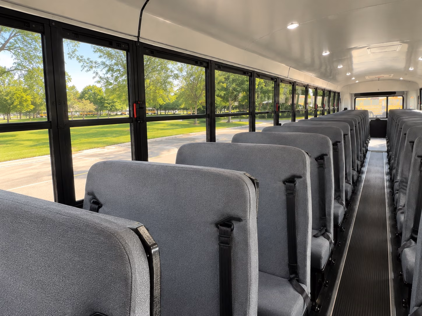 milpitas school bus interior