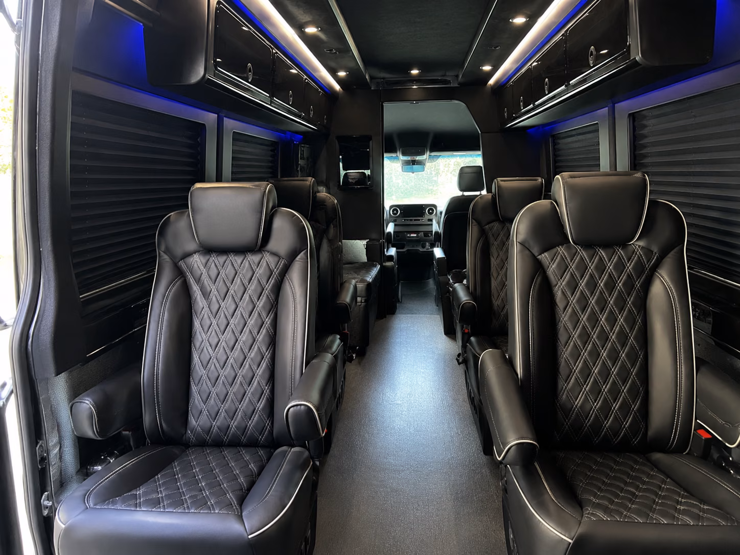 milpitas sprinter van with driver inside