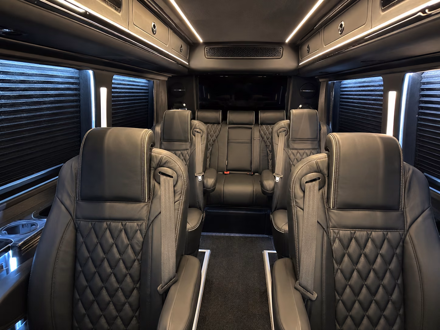 sprinter vans and minibuses for intimate milpitas wedding transportation
